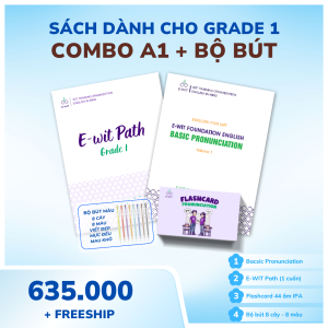 Combo A1 + Bộ Bút - Grade 1