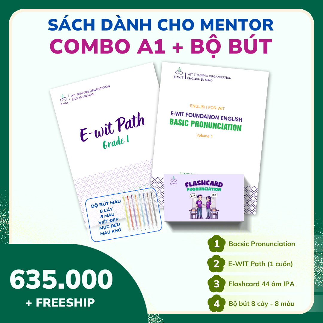 Combo A1 E-WIT Phiên Bản Đặc Biệt: Nền Tảng Vững Chắc, Ghi Chép Thông Minh