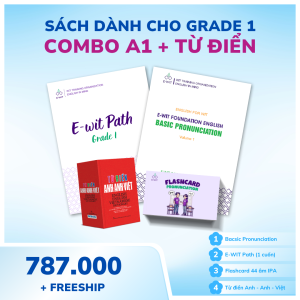 Combo A1 + Từ điển - Grade 1