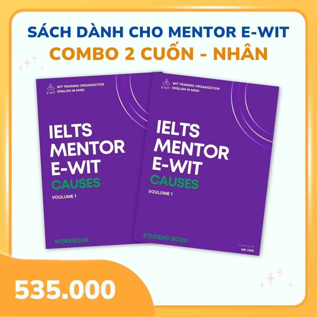 BỘ SÁCH IELTS MENTOR E-WIT (Nhân)